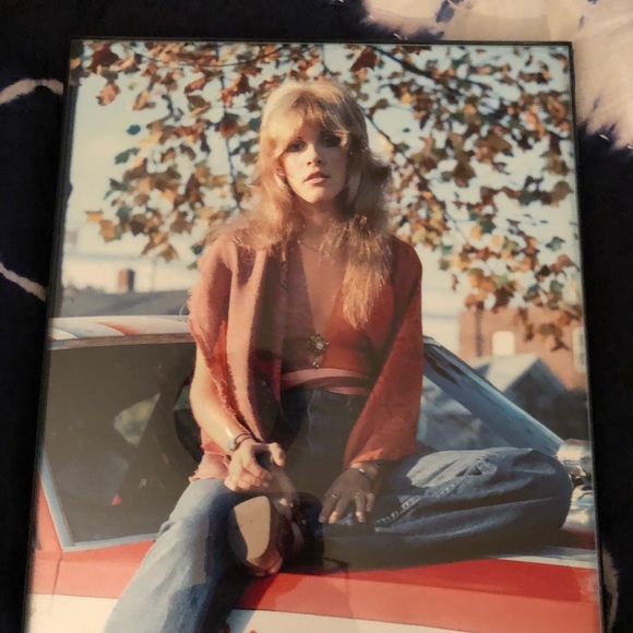 STEVIE NICKS 1970S 8X10 FRAMED PHOTO FLEETWOOD MAC - Picture 4 of 4